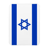 Israëlische vlag magneet (Verticaal)