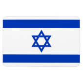 Israëlische vlag magneet (Horizontaal)