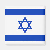 Israëlische vlag magneet (Voorkant)