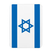 Israëlische vlag magneet (Verticaal)