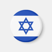 Israëlische vlag magneet (Voorkant)