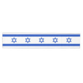 Israëlische vlag medium tafelloper (Horizontaal)