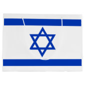 Israëlische Vlag met ster van David, Patriots LG Groot Cadeauzakje (Achterkant)