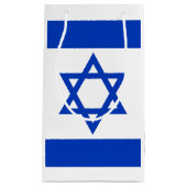 Israëlische Vlag met ster van David, Patriots SM Klein Cadeauzakje (Voorkant)