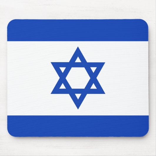 Israëlische vlag muismat (Voorkant)