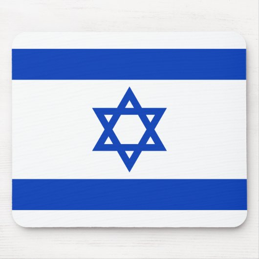 Israëlische vlag muismat (Voorkant)