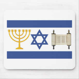 Israëlische vlag muismat