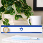 Israëlische vlag naambordje