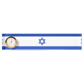 Israëlische vlag naambordje (Voorkant)