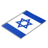 Israëlische vlag notitieboek (Linkerzijde)