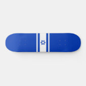 Israëlische vlag persoonlijk skateboard (Horizontaal)