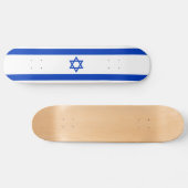 Israëlische vlag persoonlijk skateboard (Horizontaal)