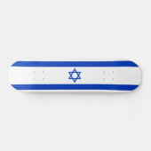 Israëlische vlag persoonlijk skateboard (Horizontaal)