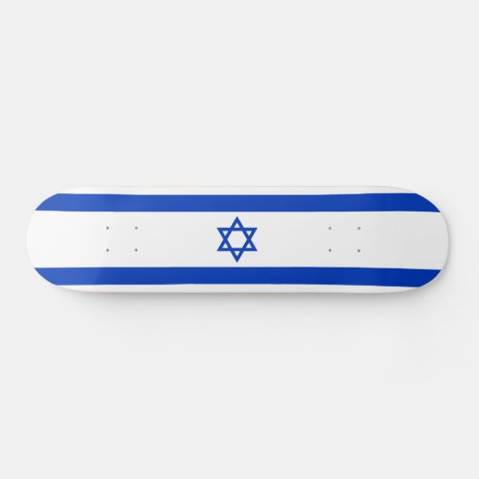 Israëlische vlag persoonlijk skateboard (Horizontaal)