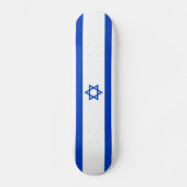Israëlische vlag persoonlijk skateboard (Voorkant)