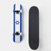 Israëlische vlag persoonlijk skateboard (Voorkant)