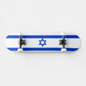 Israëlische vlag persoonlijk skateboard (Horizontaal)