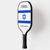Israëlische vlag pickleball paddle (Links)