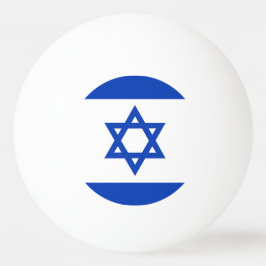 Israëlische vlag pingpongbal