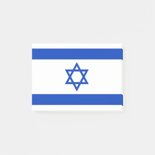 Israëlische vlag post-it® notes (Voorkant)