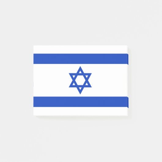 Israëlische vlag post-it® notes (Voorkant)