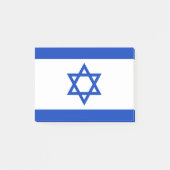 Israëlische vlag post-it® notes (Voorkant)