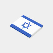 Israëlische vlag post-it® notes (Schuin)