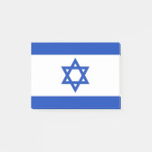 Israëlische vlag post-it® notes (Voorkant)