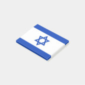 Israëlische vlag post-it® notes (Schuin)