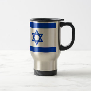 Israëlische vlag reisbeker