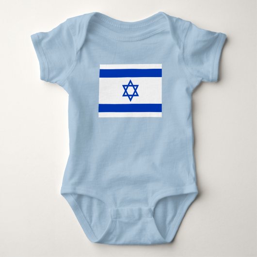 Israëlische vlag romper (Voorkant)