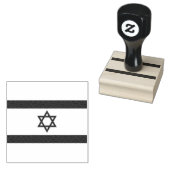 Israëlische vlag rubberstempel (Gestempeld)