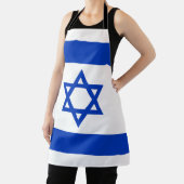 Israëlische vlag schort (Insitu)