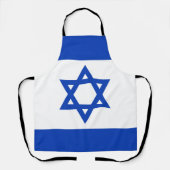 Israëlische vlag schort (Voorkant)