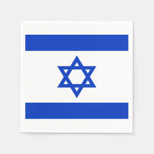 Israëlische vlag servet