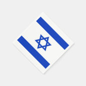 Israëlische vlag servet (Hoek)