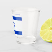 Israëlische vlag shot glas (Rechts)