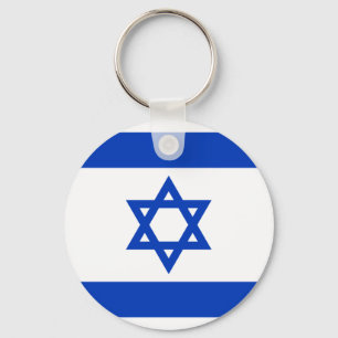 Israëlische vlag sleutelhanger