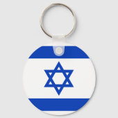 Israëlische vlag sleutelhanger (Achterkant)
