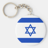 Israëlische vlag sleutelhanger (Voorkant)