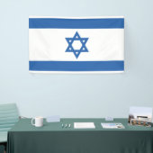 Israëlische vlag spandoek (Beurs)