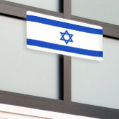 Israëlische vlag spandoek (Buitenkant Gebouw)