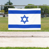 Israëlische vlag spandoek (Insitu)