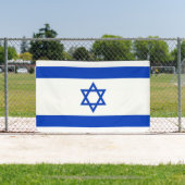 Israëlische vlag spandoek (Insitu)