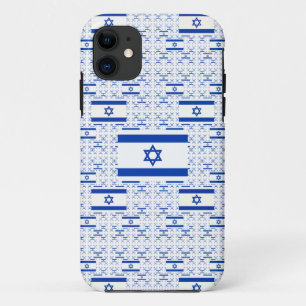 Israëlische vlag - ster van David - in lagen Case-Mate iPhone Case