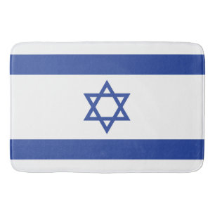 Israëlische vlag, ster van David Judaism Jewish Badmat