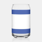 Israëlische vlag, ster van David Judaism Jewish Blikvorm Glas (Rechts)