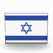 Israëlische vlag, ster van David Judaism Jewish Fotoblokken (Voorkant)