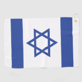 Israëlische vlag, ster van David Judaism Jewish Golfhanddoek (Horizontaal)