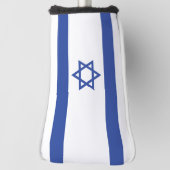 Israëlische vlag, ster van David Judaism Jewish Golfheadcover (Draai 90)